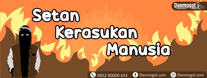 Setan Kerasukan Manusia